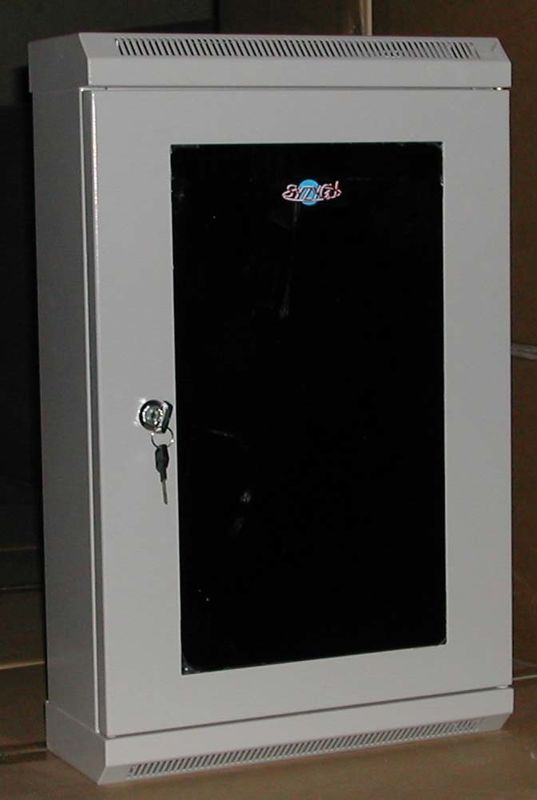 Governo fissato al muro del server di rete con l'entrata principale del vetro temperato e la porta posteriore YH2004