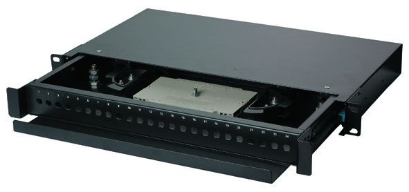 Pannello di patch in fibra ottica di alta qualità 24 porte, LC / Duplex SC Fiber Optic Termination Box YH1005
