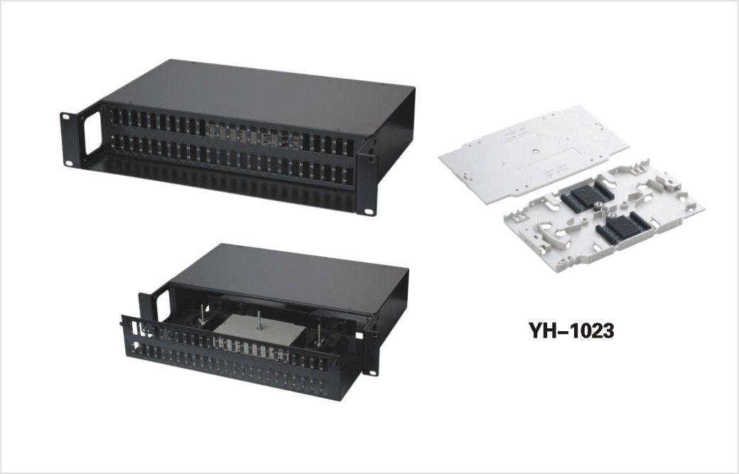 pannello di patch in fibra ottica per il progetto FTTH e FTTC con buon prezzo YH05