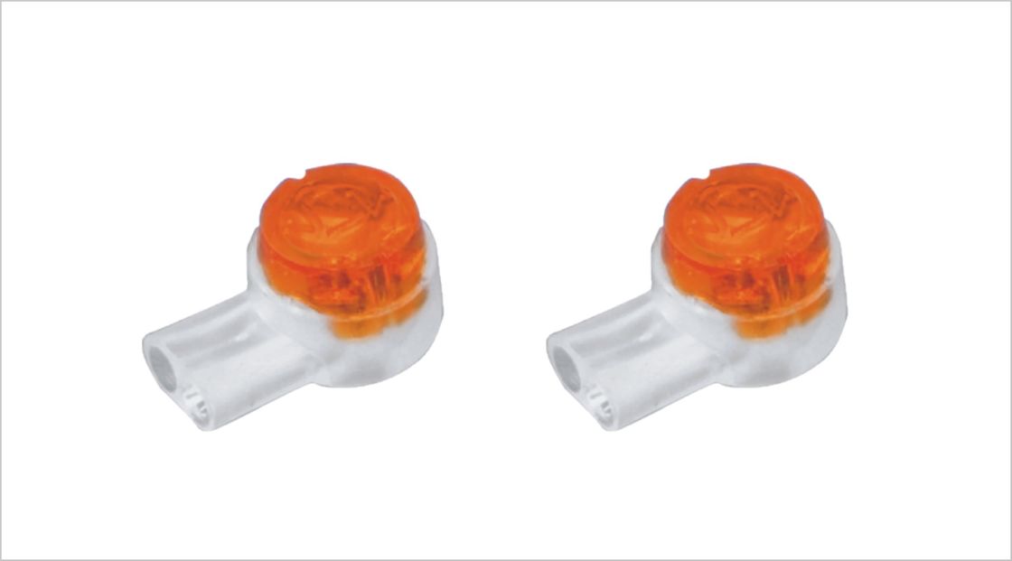 Il cavo in-linea del rubinetto del connettore della giuntura del cavo UY2 impiomba rapidamente collega i connettori del cavo arancio