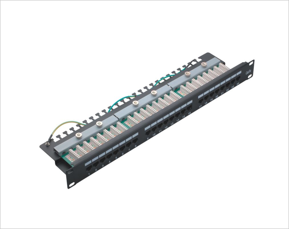 Pannello anti ruggine Patch Panel Patch Cord Netwerk Patch Panel Fit Monitoring Room YH4006