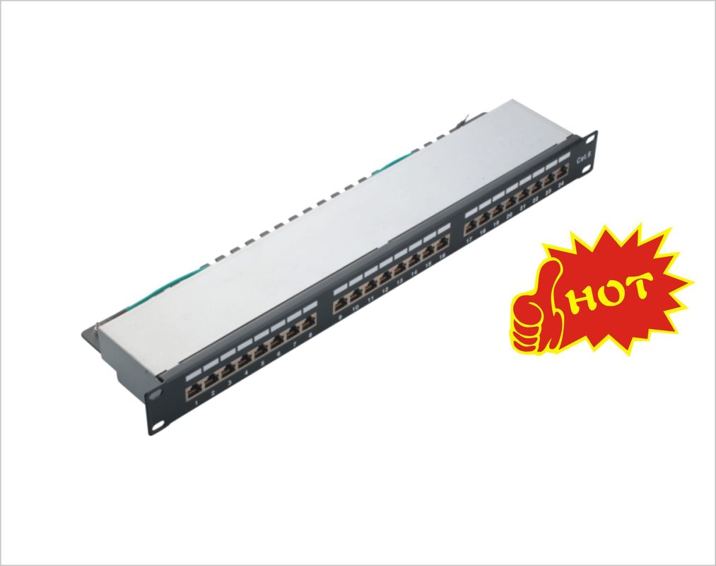 Pannello anti ruggine Patch Panel Patch Cord Netwerk Patch Panel Fit Monitoring Room YH4006