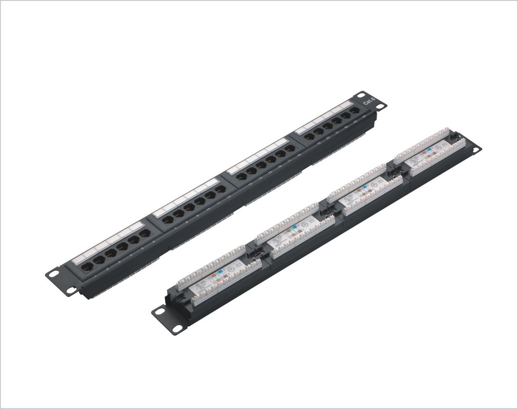Pannello anti ruggine Patch Panel Patch Cord Netwerk Patch Panel Fit Monitoring Room YH4006