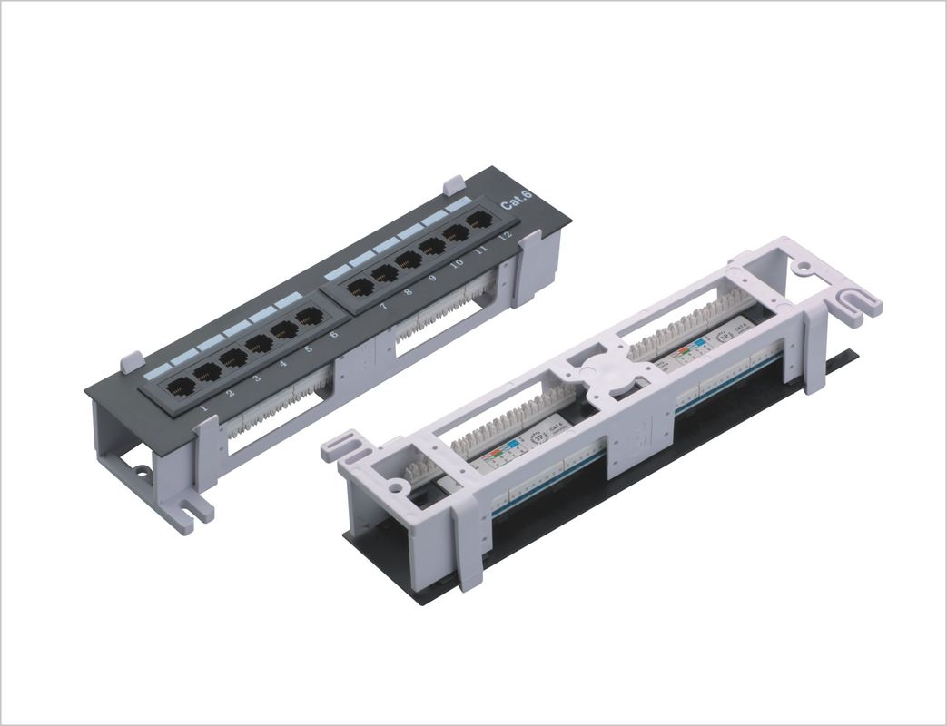 Pannello anti ruggine Patch Panel Patch Cord Netwerk Patch Panel Fit Monitoring Room YH4006