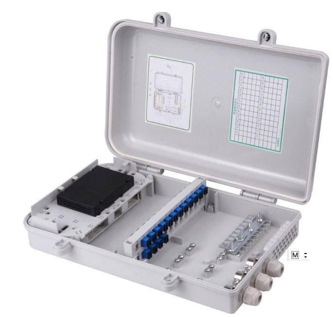 Gabinetto di distribuzione in fibra ottica a colore uniforme ad alta densità di protezione forte YH3029
