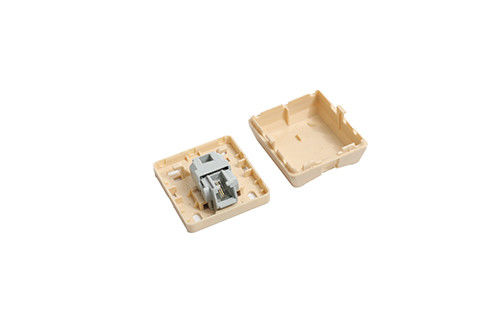 Contenitore di supporto della superficie dello sbocco di parete della rete RJ11 con l'uscita YH7109 del telefono degli Stati Uniti Jack